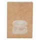 Colpac Recyclable Paper Sandwich Bags With Window Kraft (250 pack)