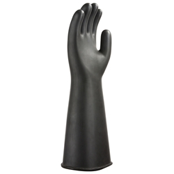 Chem 440 Latex Heavyweight Gauntlet Black