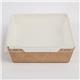 Colpac Fuzione Recyclable Paperboard Food Trays With Lid 1000ml / 35oz