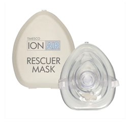 ION-AIR pocket mask with valve & 02 port