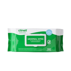 Clinell Universal Extra Thick Wipes - Pack Of 100