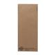 Europochette Classic Size Kraft Brown Cutlery Pouch with Kraft 2ply Napkin (500 pack)