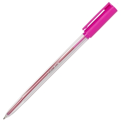 Centrol PREMIUM Pen Medium Point Ballpen PINK Box 50