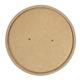 Colpac Recyclable Kraft Microwavable Soup Cup Lids 450ml (500 pack)