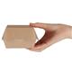 Colpac Compostable Kraft Burger Boxes Small 108mm (250 pack)
