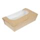Colpac Recyclable Kraft Tuck-Top Salad Boxes With Window 1000ml (200 pack)