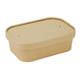 Fiesta Recyclable Paper Lids for Rectangular Containers (300 Pack)