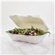Vegware Compostable Bagasse Clamshell Hinged Meal Boxes 228mm