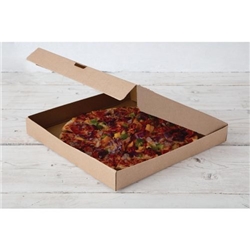 Fiesta Compostable Plain Pizza Boxes 14" (50 Pack)