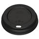 Fiesta Recyclable Coffee Cup Lids Black 340ml / 12oz & 455ml / 16oz (1000 Pack)