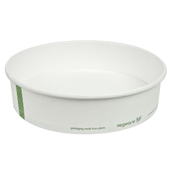Vegware 185-Series Compostable Bon Appetit Food Bowls 26oz (300 Pack)