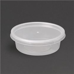 Fiesta Plastic Microwave Deli Pots 50ml/1.75oz (100)