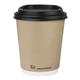 Fiesta Compostable Coffee Cups Double Wall 227ml / 8oz (25 Pack)