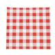 Greaseproof Paper Sheets Red Gingham 250 x 250mm (200 pack)