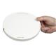 Vegware 185-Series Compostable Bon Appetit Wide PLA-lined Paper Food Bowl Lid (300 Pack)