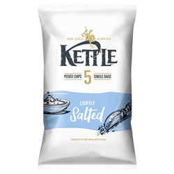 Kettle Lightly Salted Crisps 5 X 25G