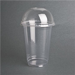 Fiesta Compostable PLA Cold Cup Domed Lids 12oz / 16oz / 20oz (1000 Pack)