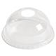 eGreen Flexy-Glass Recyclable Domed Lids For Half Pint and Hi Ball Glasses With Hole 77mm (1000 Pack)