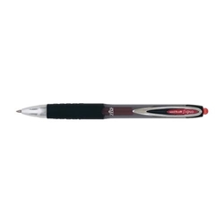 uni-ball Signo 207 UMN-207E Retractable Gel Rollerball Pen 0.7mm Tip 0.4mm Line RED (Pack 12)