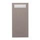 Europochette Extra Size Greige Cutlery Pouch with White Airlaid Napkin (200 pack)