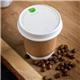 Vegware Compostable 79-Series Paper Hot Cup Lid (1000 pack)