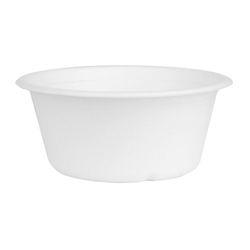 Fiesta Compostable Bagasse Bowl Base 400ml (50 Pack)