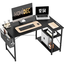 L Shaped Desk with Computer Shelf - 1000mm x 700mm