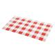Greaseproof Paper Sheets Red Gingham 190 x 310mm (200 pack)