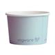 Vegware Single Scoop Ice Cream Pot Tutti Frutti 4oz (1000 pack)