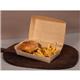 Notpla 7"x5" Clamshell Takeaway Boxes - Kraft (200 Pack)