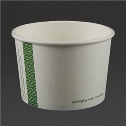 Vegware Compostable Hot Food Pots 230ml / 8oz (1000 pack)