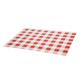 Greaseproof Paper Sheets Red Gingham 310 x 380mm (200 pack)