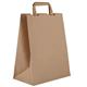 Vegware Compostable Recycled Paper Carrier Bags Large (250 pack)
