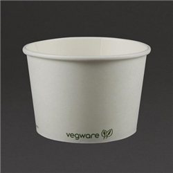 Vegware Compostable Hot Food Pots 455ml / 16oz (500 pack)