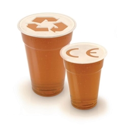 Huhtamaki Disposable Half Pint to Brim Tumblers UKCA CE Marked (1000 pack)