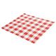 Greaseproof Paper Sheets Red Gingham 250 x 250mm (200 pack)