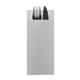 Europochette Classic Size Sea Salt Grey Cutlery Pouch with White 2ply Napkin (500 pack)