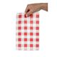 Greaseproof Paper Sheets Red Gingham 190 x 310mm (200 pack)