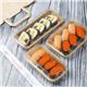 Fiesta Recyclable PET Lids for No. 2 Sushi Trays (300 Pack)