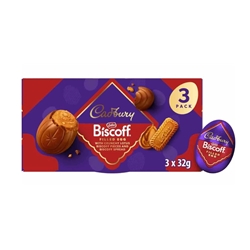 Cadbury Lotus Biscoff Milk Chocolate Egg 96g (Pack of 3)