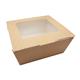 Huhtamaki Taste Medium Food to Go Box with window (270 Pack)