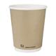 Fiesta Compostable Coffee Cups Double Wall 227ml / 8oz (25 Pack)