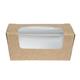 Colpac Compostable Kraft Cake Boxes with Window Small (500 pack)