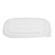 Fiesta Recyclable PET Lids for Rectangular Containers (300 Pack)