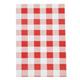 Greaseproof Paper Sheets Red Gingham 190 x 310mm (200 pack)