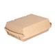 Notpla 7"x5" Clamshell Takeaway Boxes - Kraft (200 Pack)