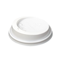 White Lid To Fit 225ml Huhtamaki Hot Cup (1000 Pack)