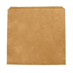 Vegware Compostable Paper Sandwich Bags Kraft - 10x10" (1000 pack)