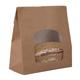 Colpac Recyclable Paper Sandwich Bags With Window Kraft (250 pack)