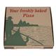 Amipak Compostable Printed Pizza Boxes 12" (100 Pack)